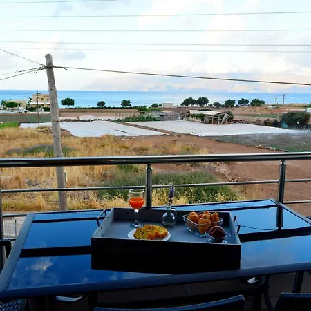 Balos Private Pool Seafront Seaview Vakantiehuis Kíssamos